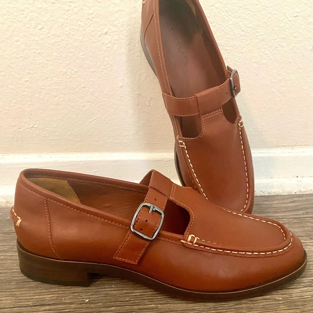 Everlane Brown Mary Jane Loafers